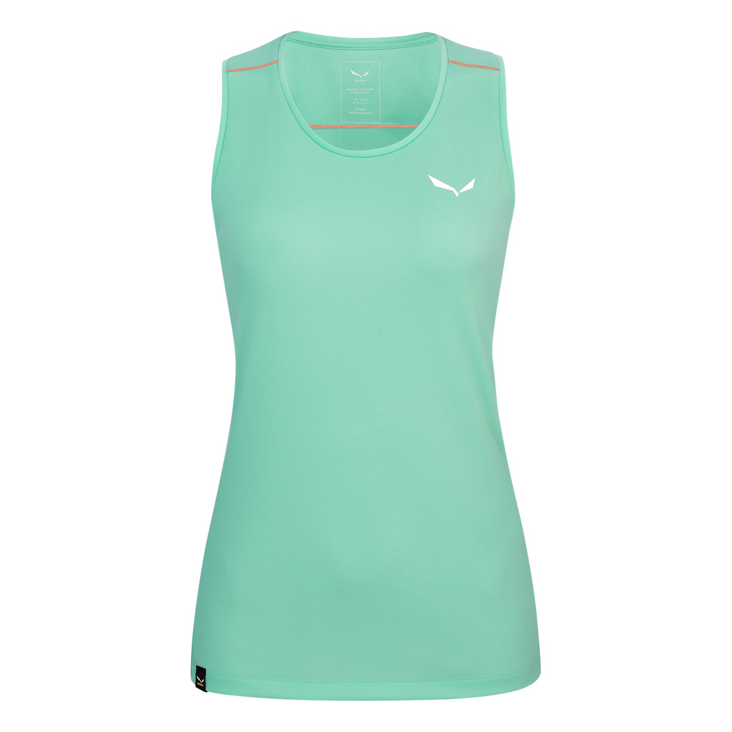 Camiseta De Tirantes Mujer Chile - Salewa Sporty Dry - Verde - DAHK-35972